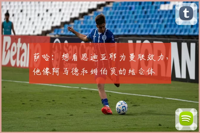 萨哈：想看恩迪亚耶为曼联效力，他像阿马德和姆伯莫的结合体