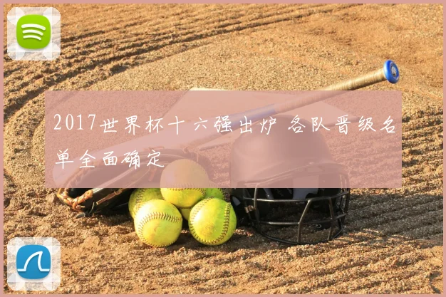 2017世界杯十六强出炉 各队晋级名单全面确定